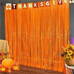 Fall Decorations for Home -Thanksgiving Backdrop Streamers